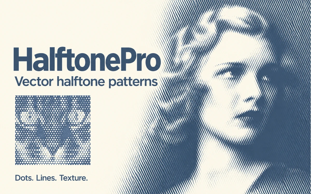 HalftonePro — Halftone Pattern Generator