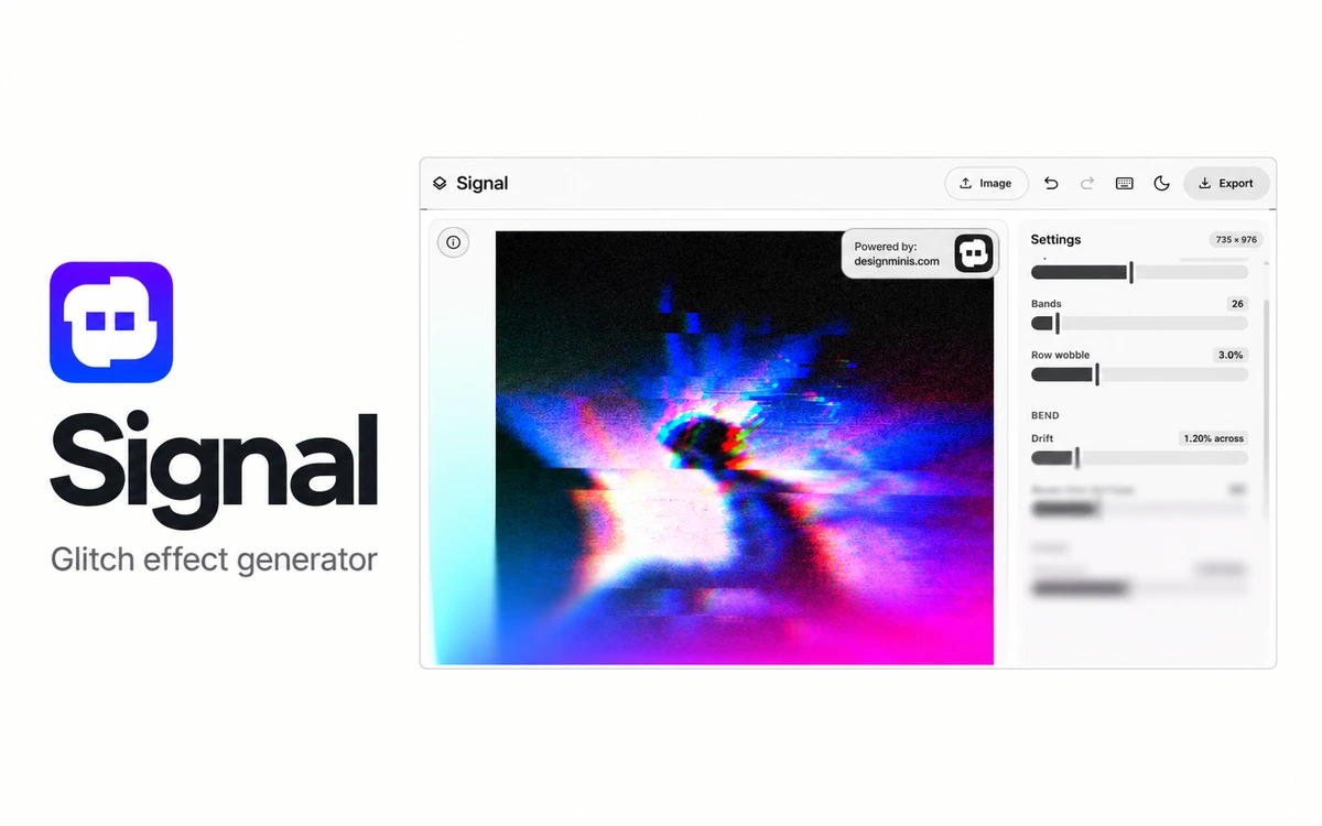 Signal — Glitch Effects for Images