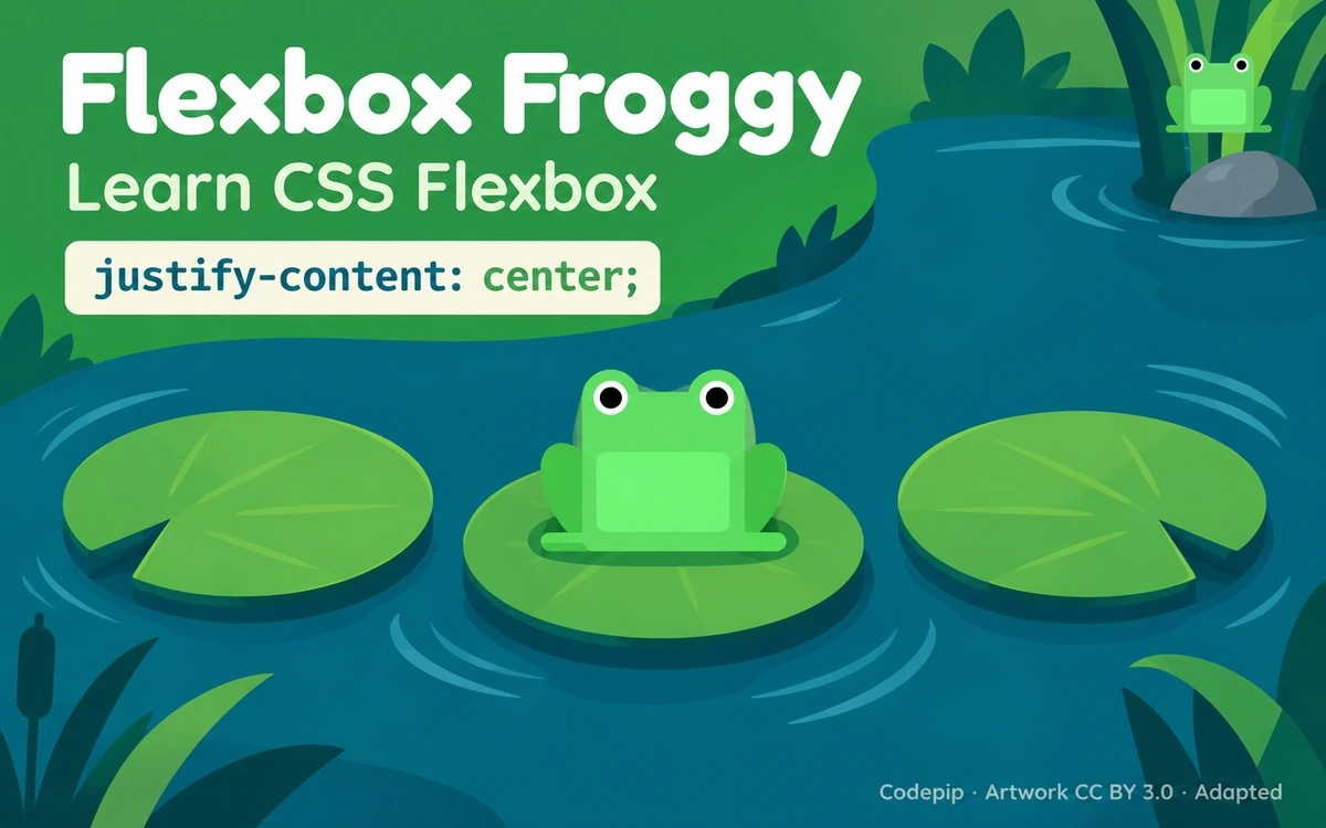Flexbox Froggy: learn CSS Flexbox through play