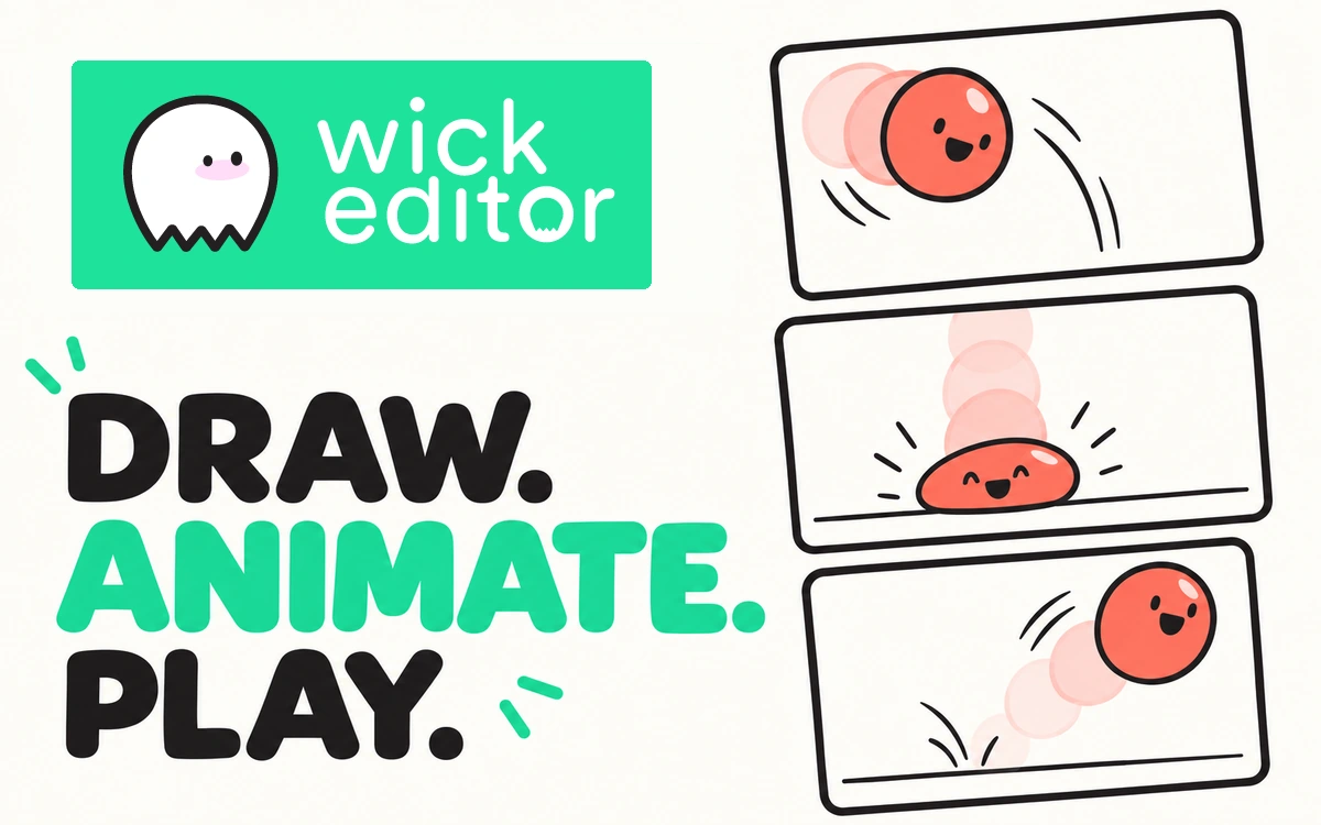 Wick Editor — animation and interactive scenes